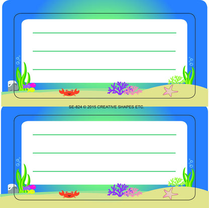 SHAPES ETC.  Nametag - Under The Sea
