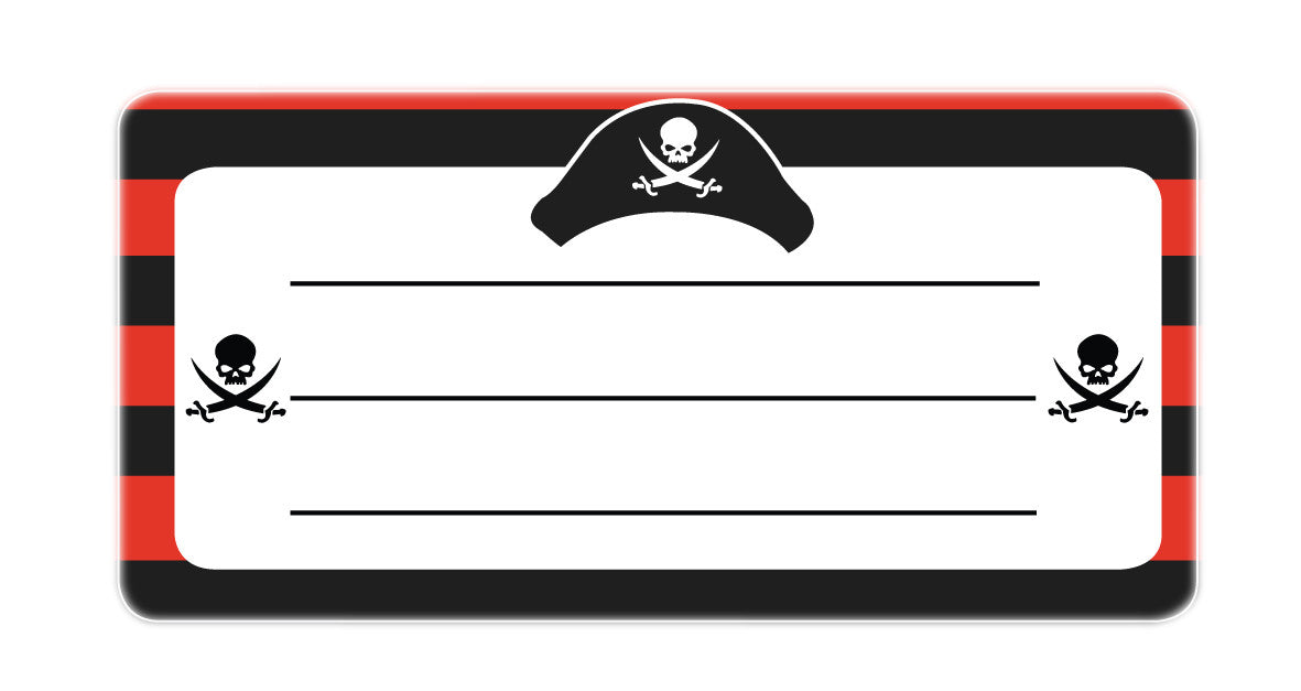 SHAPES ETC.  Nametag - Ahoy!