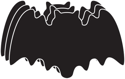 SHAPES ETC. Large Single Color Cut-Out - Bat