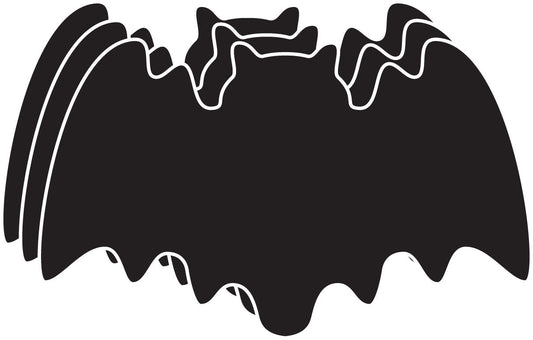 SHAPES ETC. Large Single Color Cut-Out - Bat
