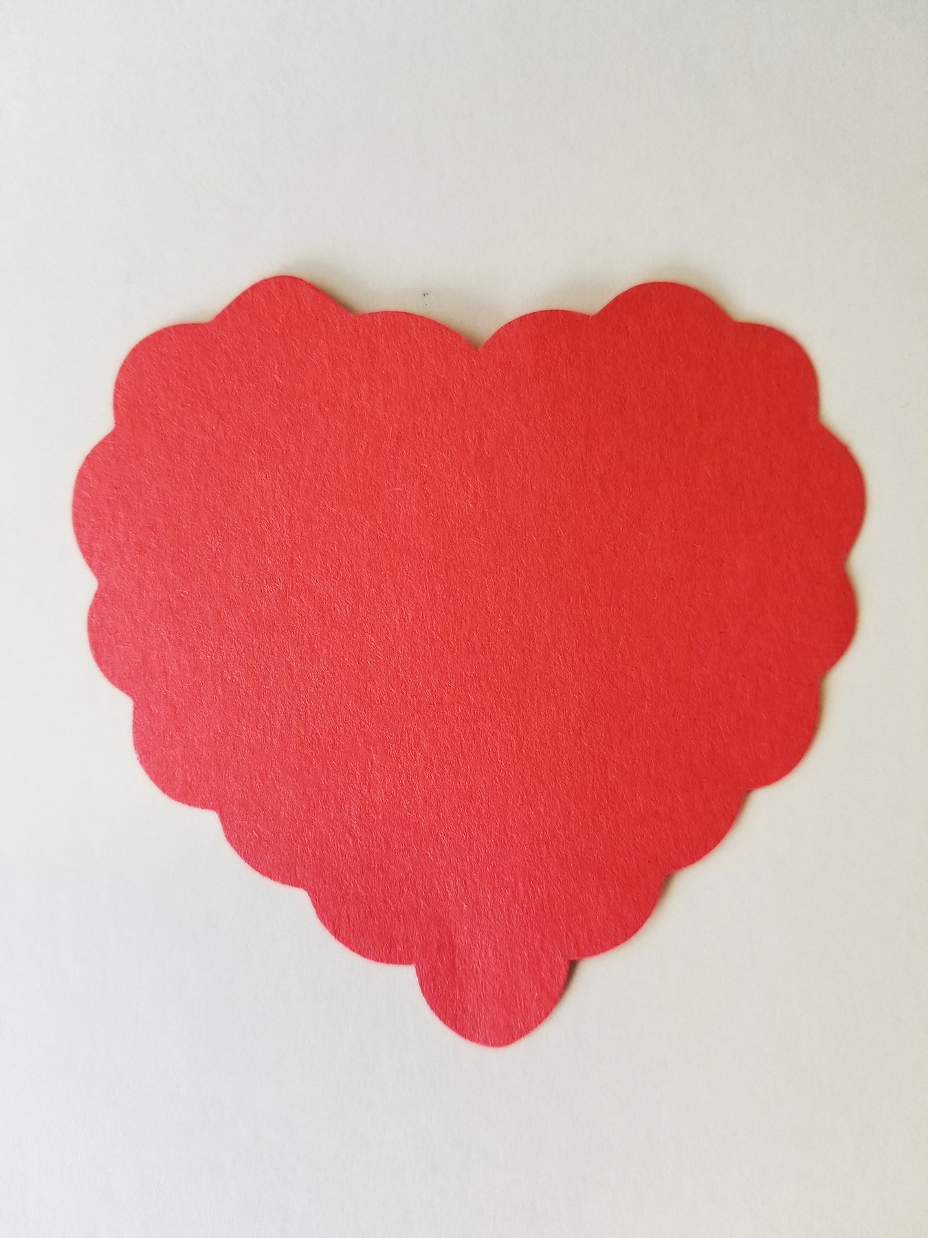 SHAPES ETC. Scalloped Heart Cut-Outs Assorted Color - 3"