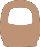 SHAPES ETC. Sticky Shape Notepad - Basket