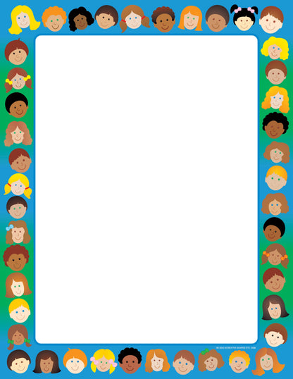 SHAPES ETC. Designer Paper - Kids (50 Sheet Package)