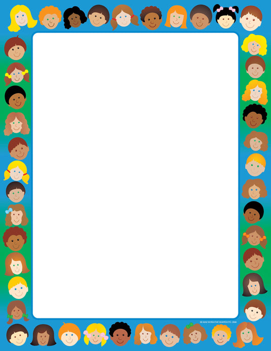 SHAPES ETC. Designer Paper - Kids (50 Sheet Package)