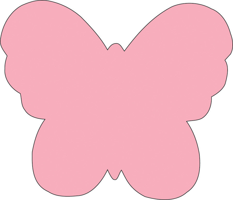 SHAPES ETC. Sticky Shape Notepad - Butterfly