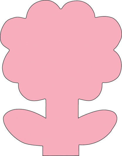 SHAPES ETC. Sticky Shape Notepad - Flower