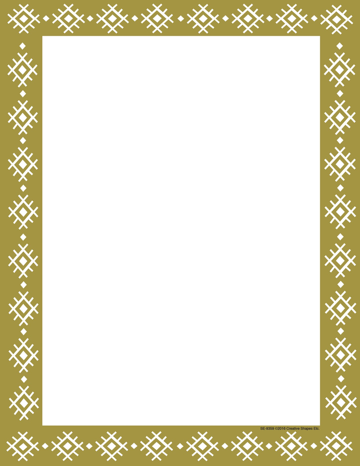 SHAPES ETC. Designer Paper - Gold Wrapping Paper (50 Sheet Package)