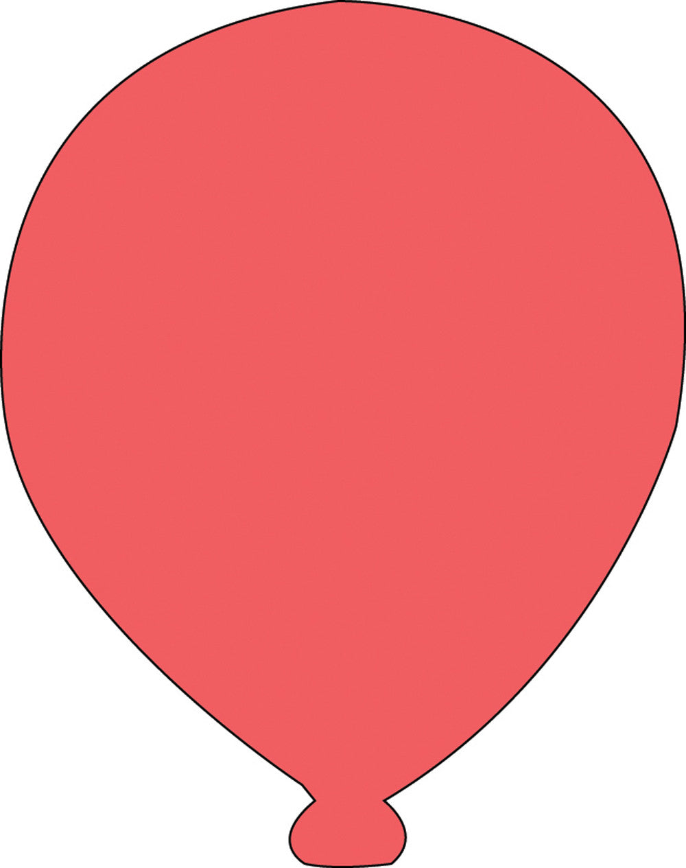SHAPES ETC. Sticky Shape Notepad - Balloon