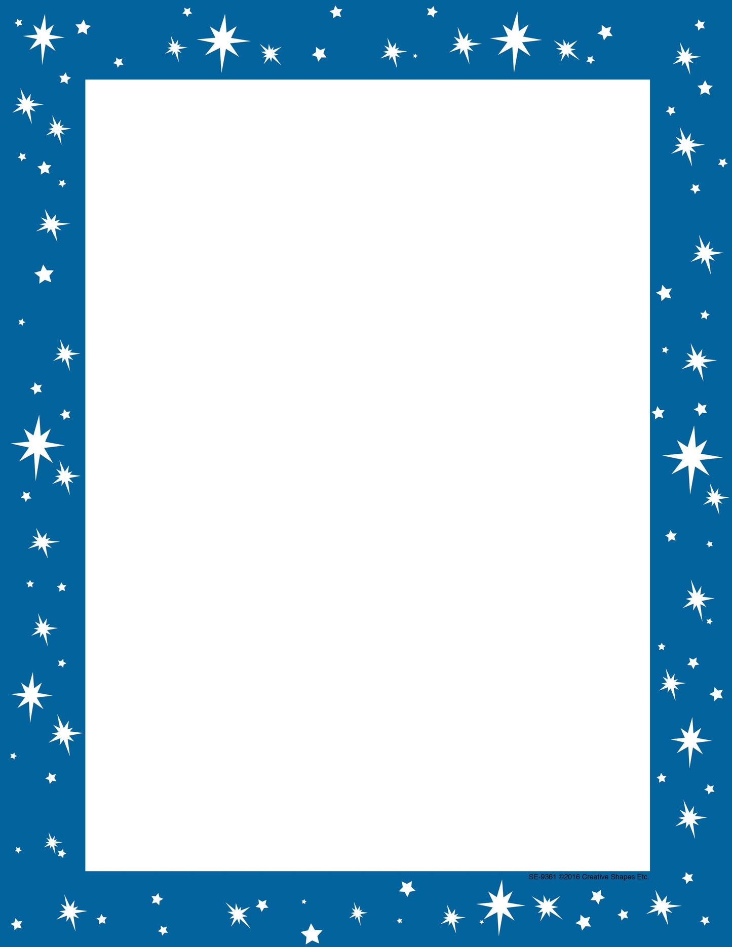 SHAPES ETC. Designer Paper - Outer Space (50 Sheet Package)