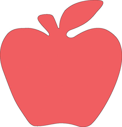 SHAPES ETC. Sticky Shape Notepad - Red Apple