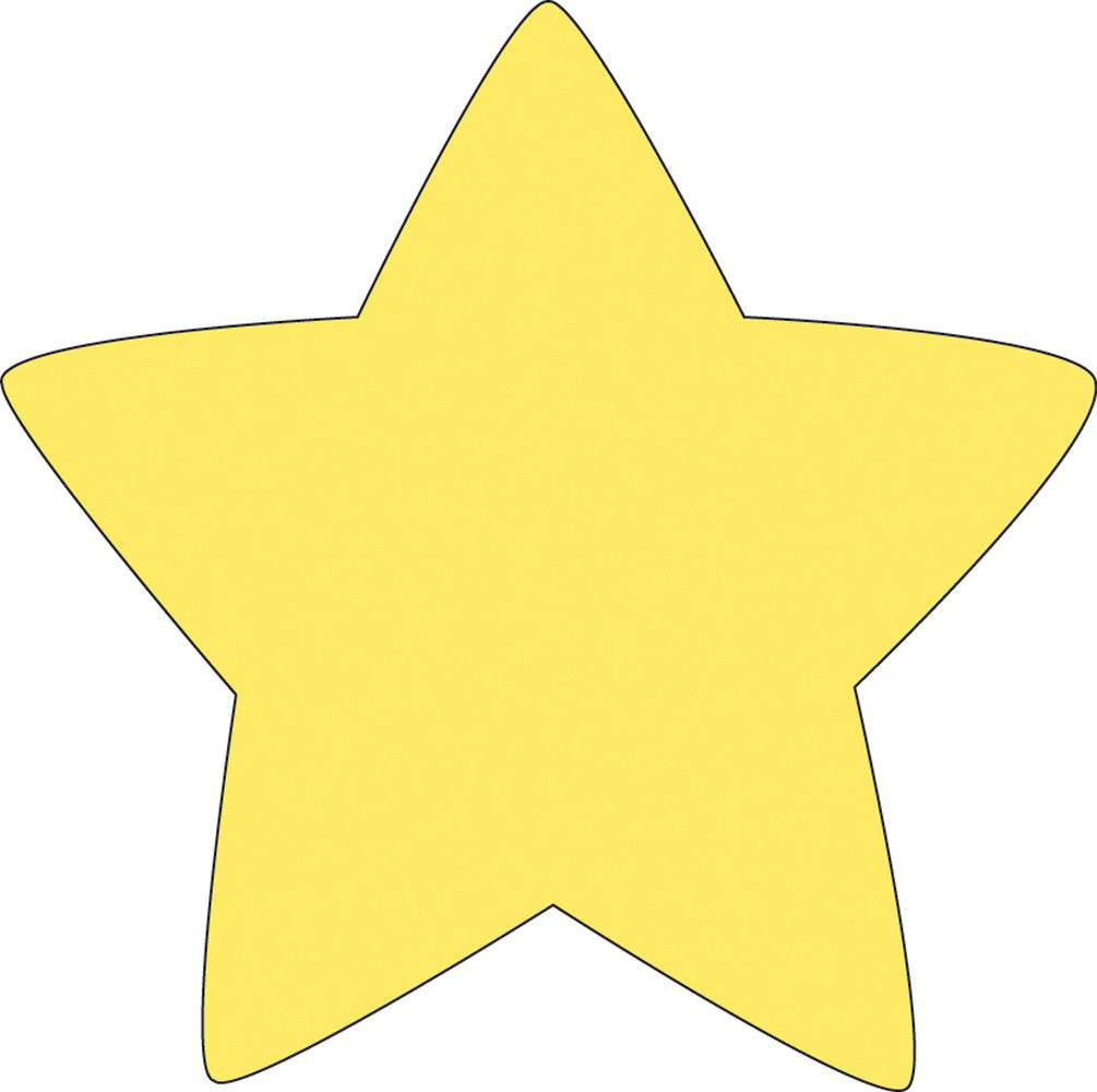 SHAPES ETC. Sticky Shape Notepad - Star
