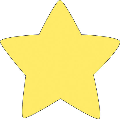 SHAPES ETC. Sticky Shape Notepad - Star