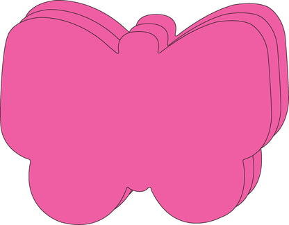 SHAPES ETC. Butterfly Single Color Super Cut-Outs- 8” x 10”
