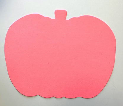 SHAPES ETC. Pretty in Pink-O-Ween Pumpkin Single Color Super Cut-Outs- 8” x 10”