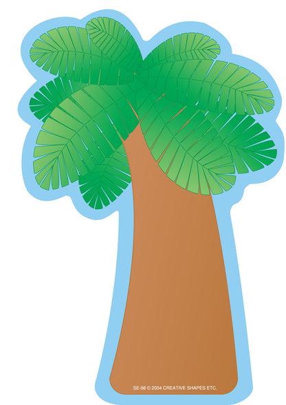 SHAPES ETC.  Large Notepad - Palm Tree