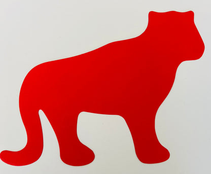 SHAPES ETC. Tiger Assorted Color Super Cut-Outs- 8” x 10”