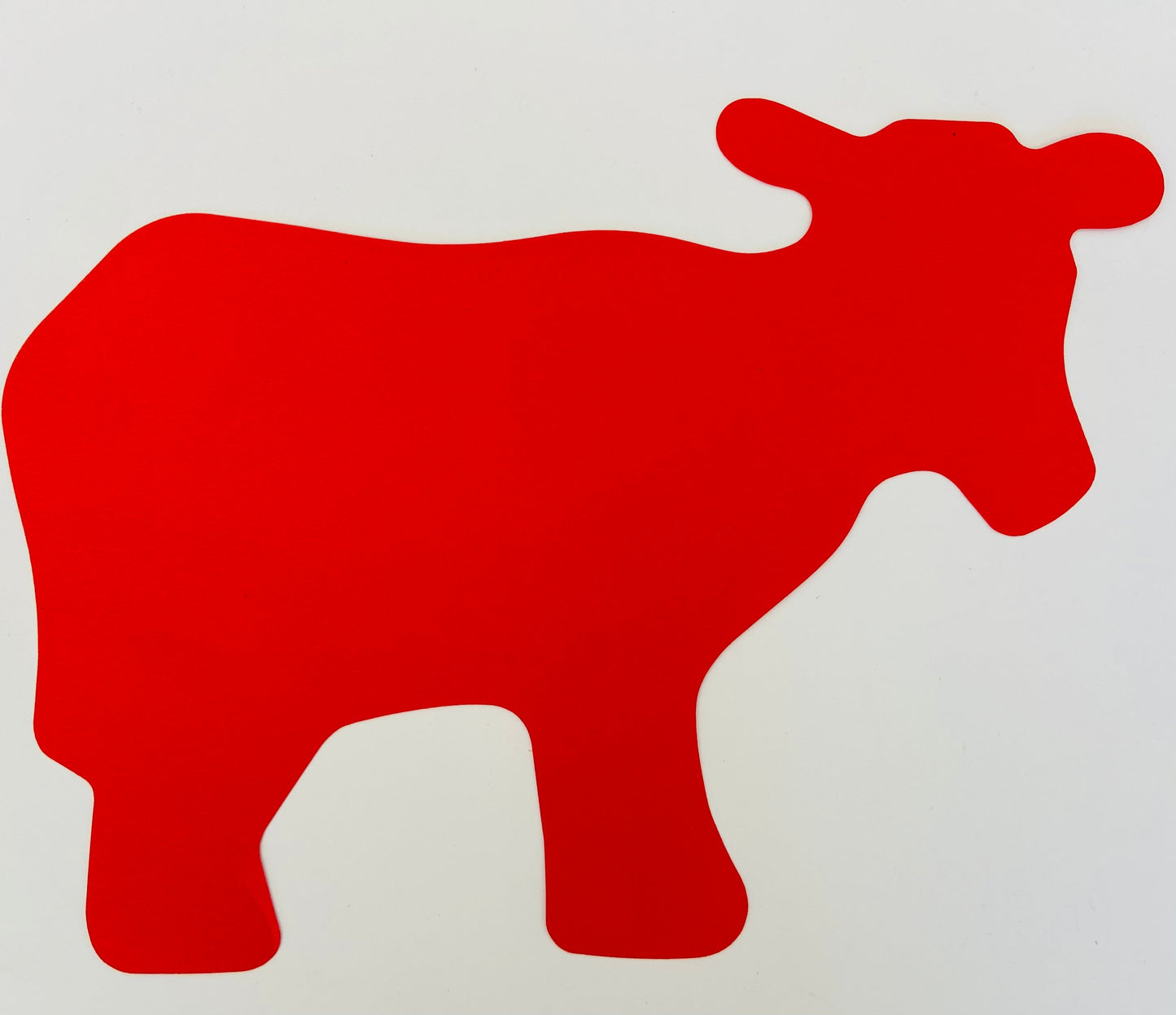 SHAPES ETC. Cow Assorted Color Super Cut-Outs- 8” x 10”