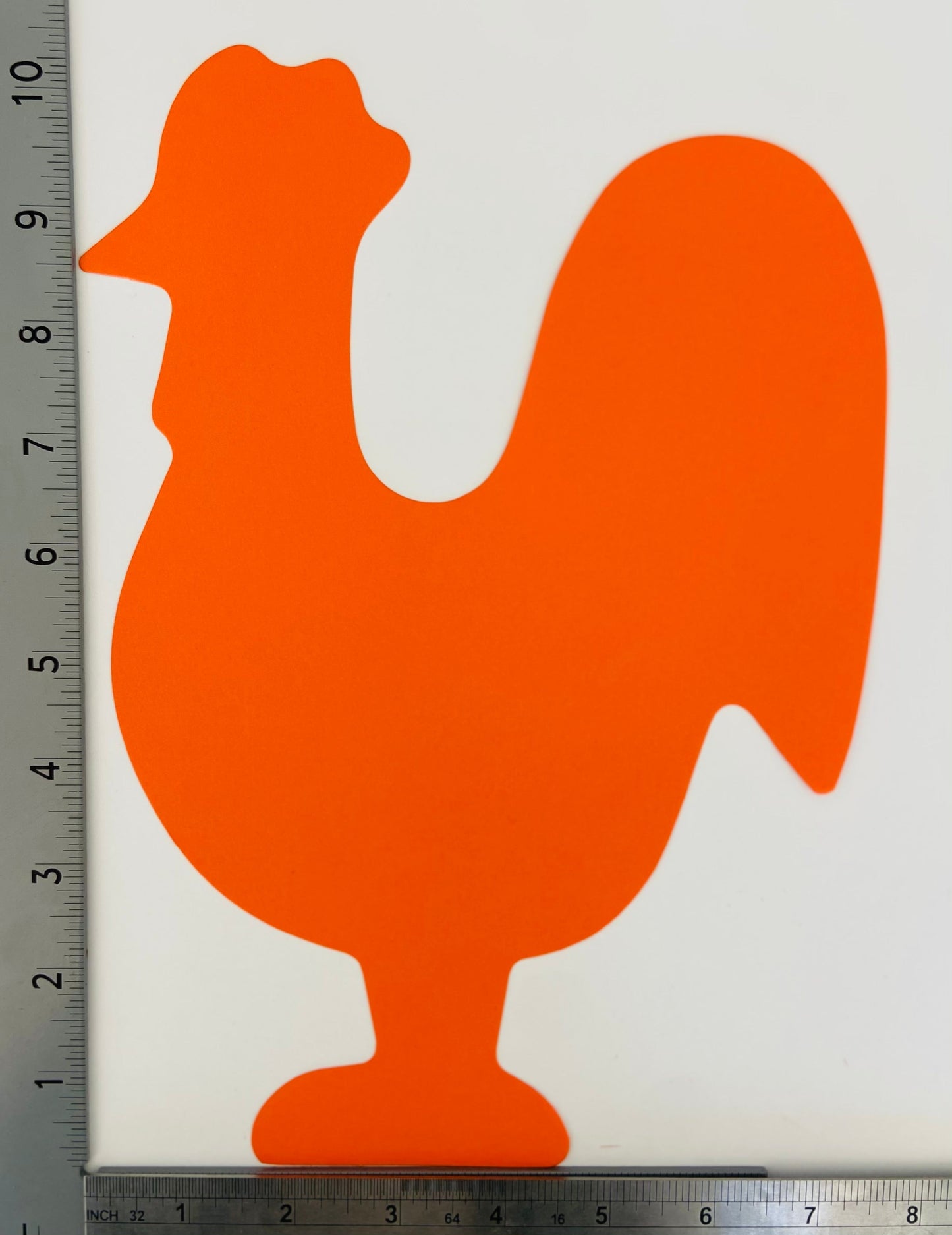 SHAPES ETC. Rooster Assorted Color Super Cut-Outs- 8” x 10”