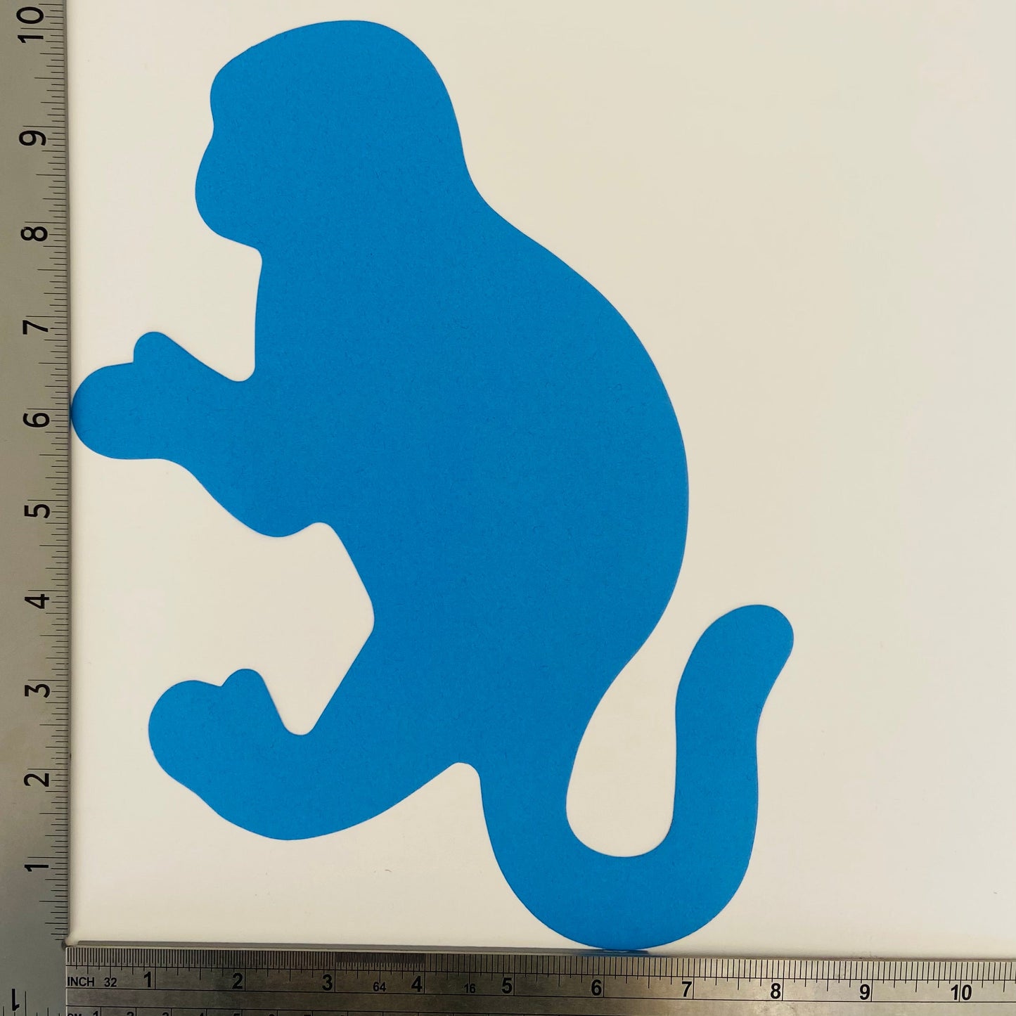 SHAPES ETC. Monkey  Assorted Color Super Cut-Outs- 8” x 10”