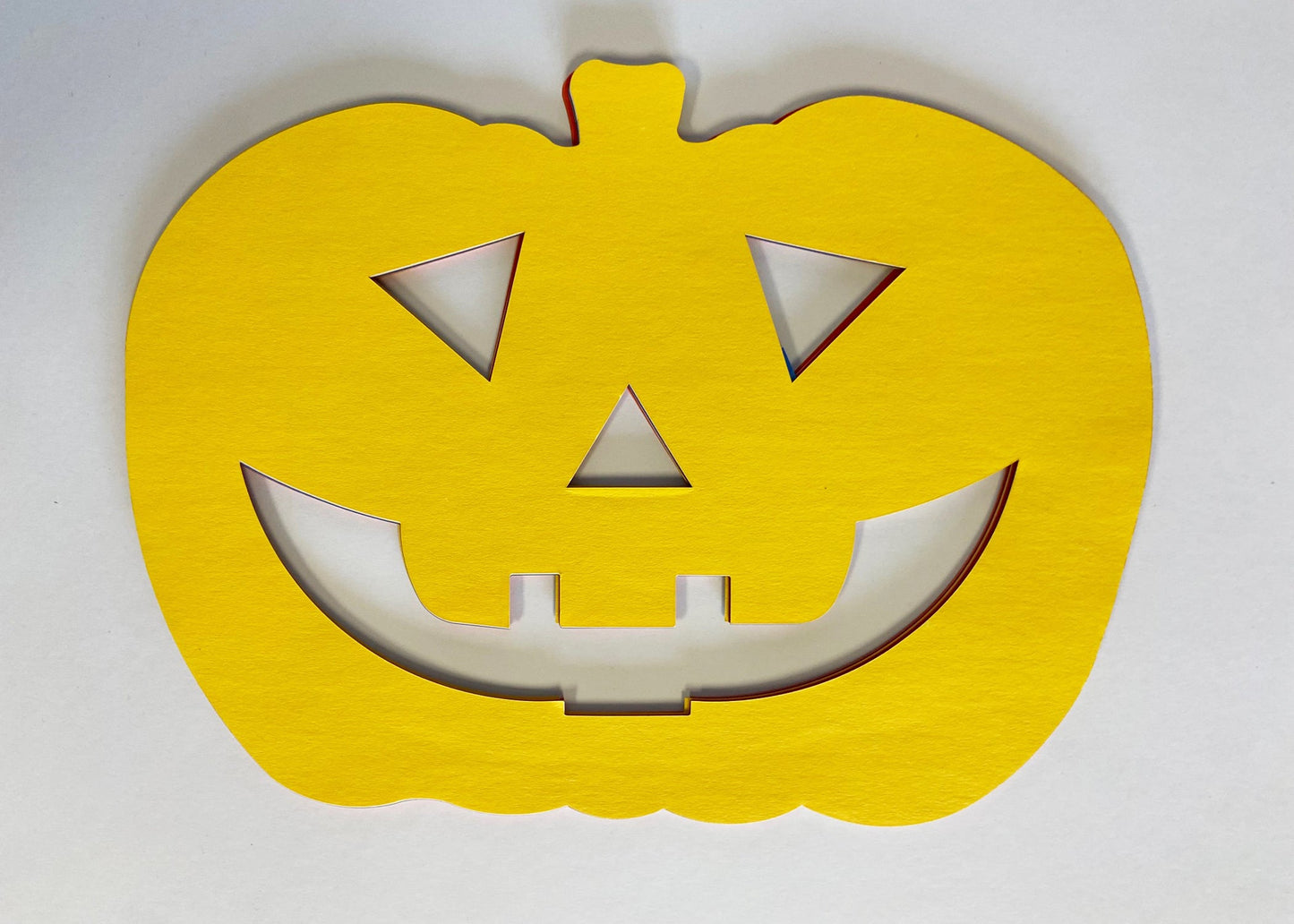 SHAPES ETC. Jack O Lantern Assorted Color Super Cut-Outs- 8” x 10”