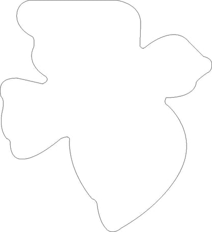 SHAPES ETC. Sticky Shape Notepad - Peace Dove