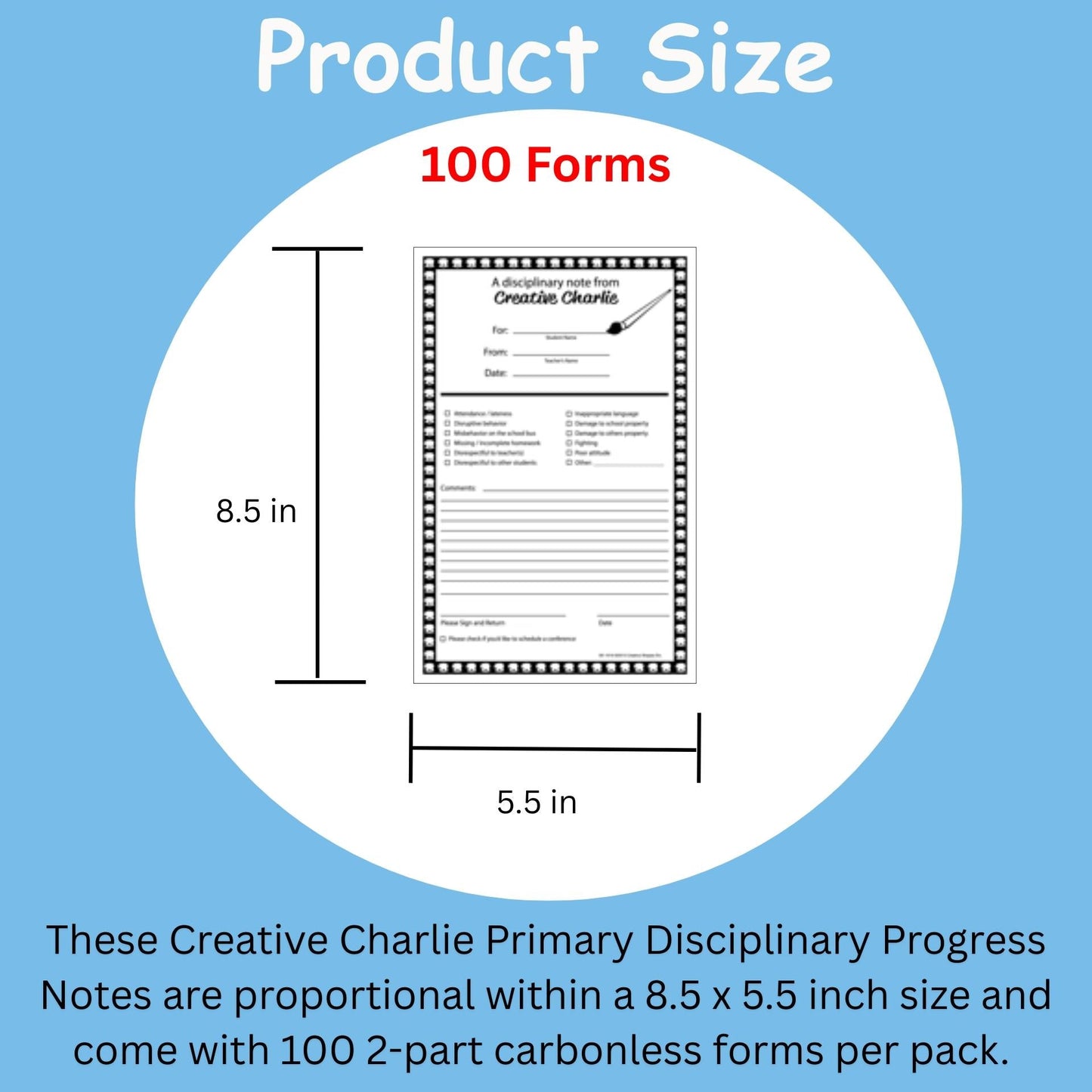SHAPES ETC. Notes from Teachers - Creative Charlie Primary Disciplinary