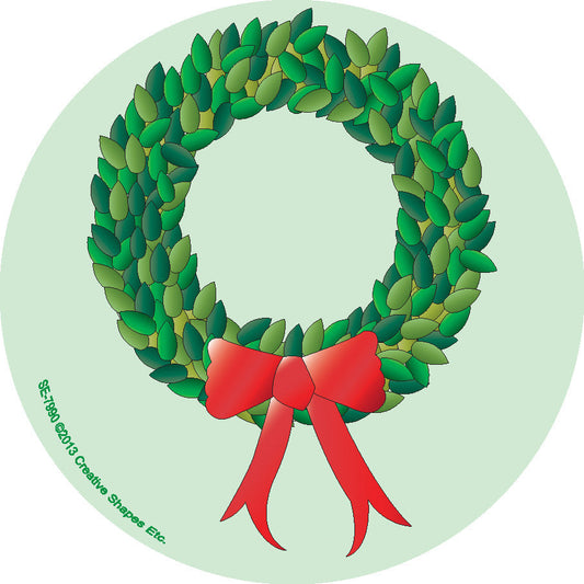 SHAPES ETC. Mini Notepad - Wreath