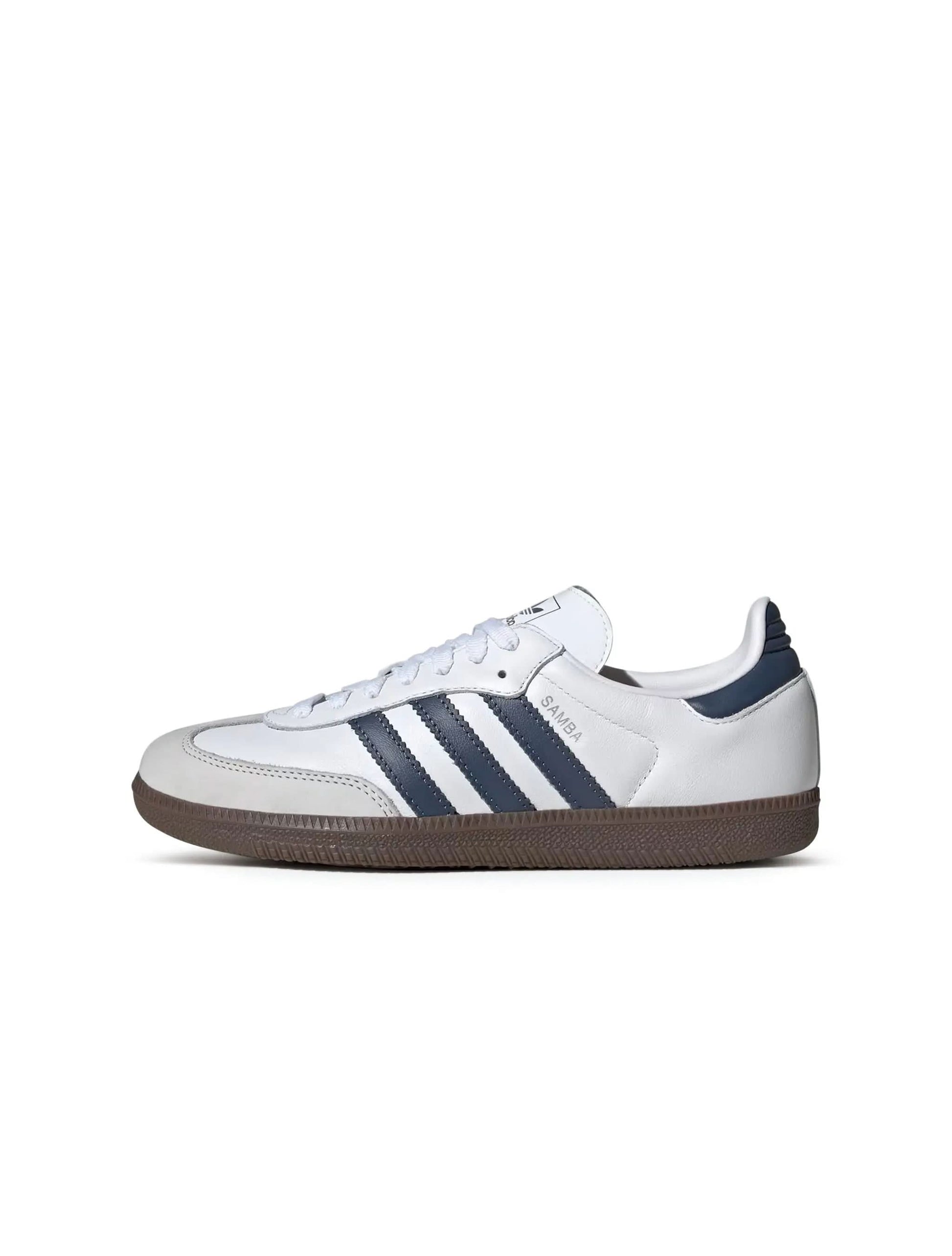 Adidas Womens Samba OG - White/Navy Denim Exchange
