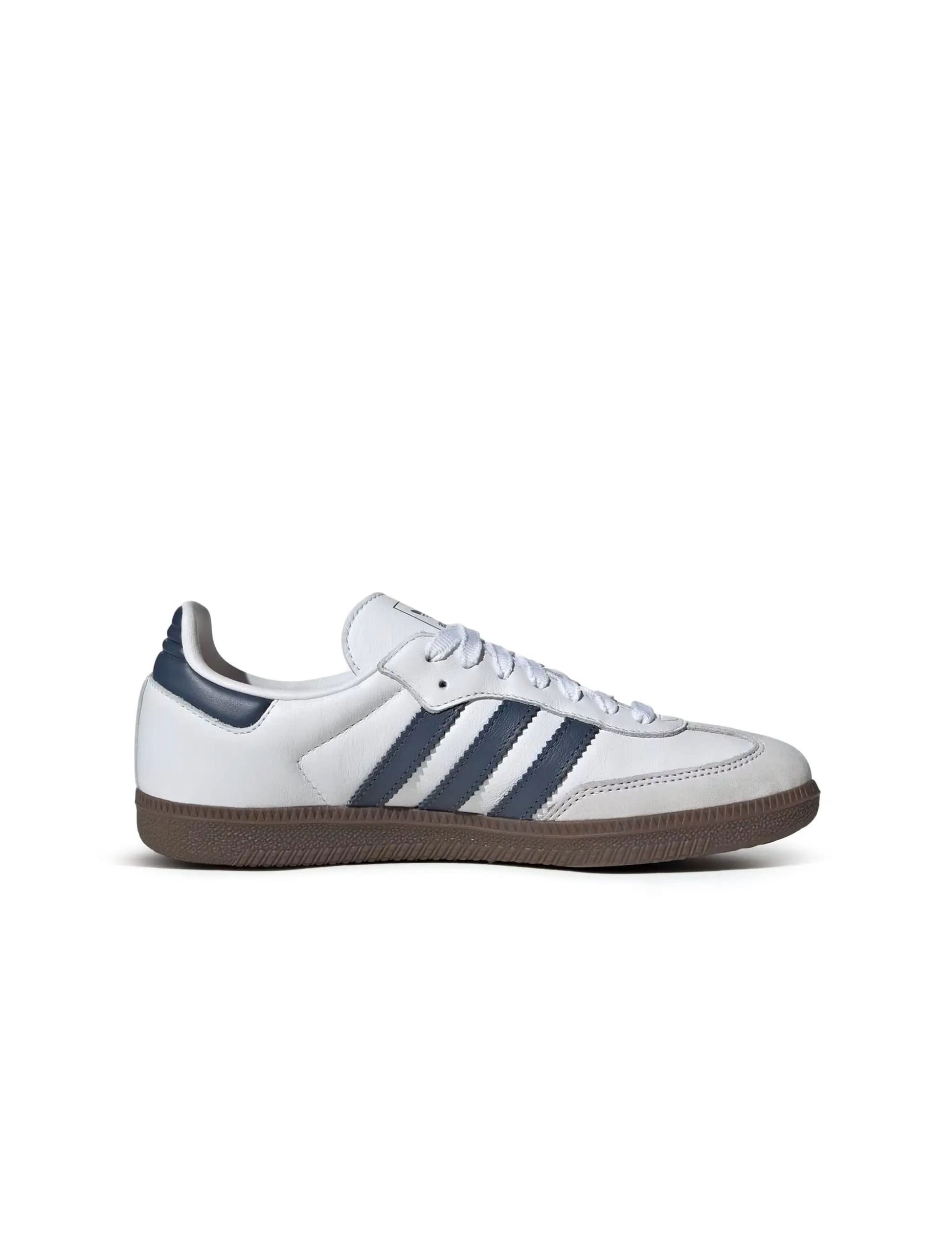 Adidas Womens Samba OG - White/Navy Denim Exchange