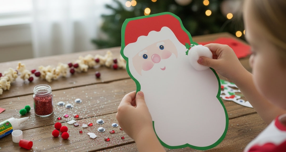 SHAPES ETC. Mini Notepad - Santa Face