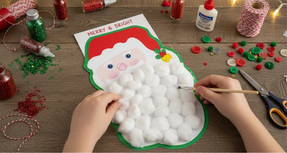 SHAPES ETC. Mini Notepad - Santa Face