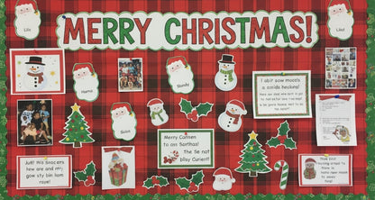 SHAPES ETC. Large Notepad - Santa Face