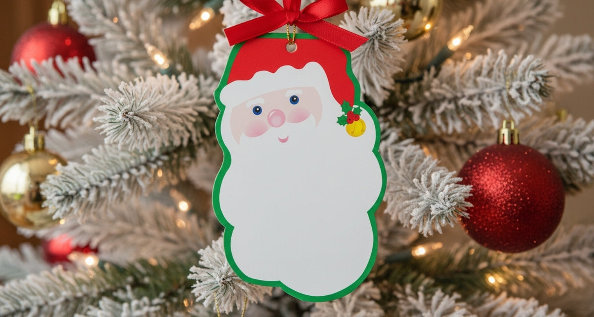 SHAPES ETC. Large Notepad - Santa Face