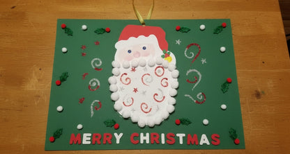 SHAPES ETC. Mini Notepad - Santa Face