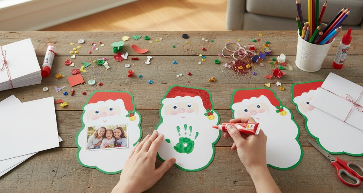SHAPES ETC. Mini Notepad - Santa Face