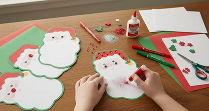 SHAPES ETC. Large Notepad - Santa Face