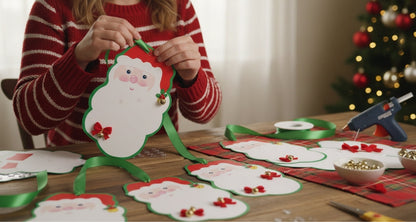 SHAPES ETC. Mini Notepad - Santa Face