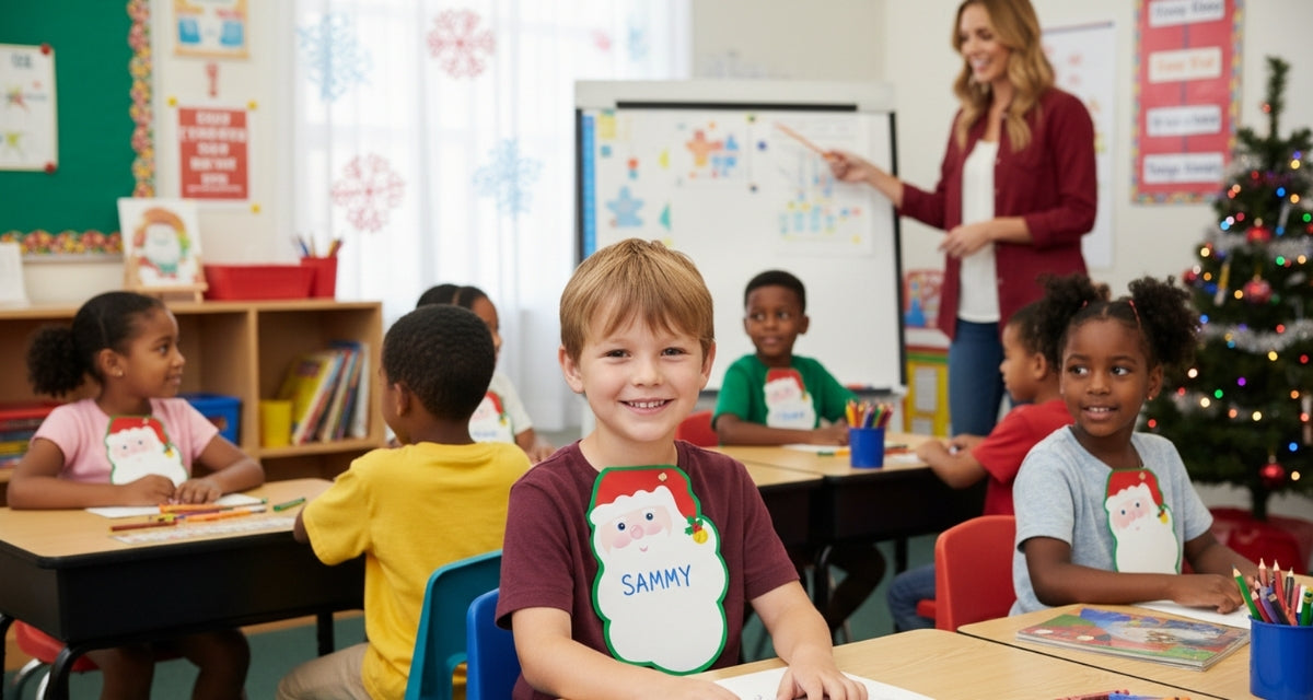 SHAPES ETC. Large Notepad - Santa Face