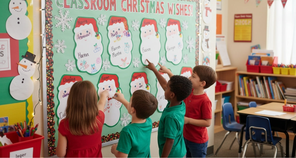 SHAPES ETC. Large Notepad - Santa Face