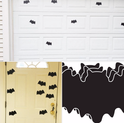 Die-Cut Magnetic - Large Single Color Bat