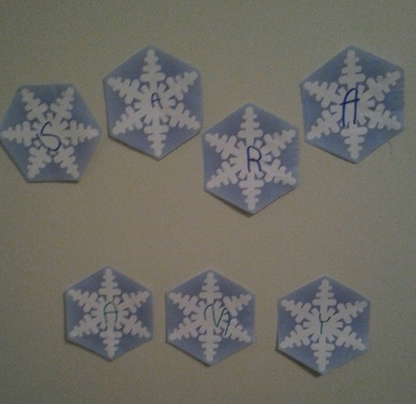 SHAPES ETC. Large Notepad Set - Winter