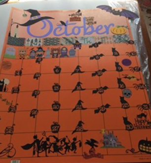 SHAPES ETC. Vertical Calendar - Set of 10