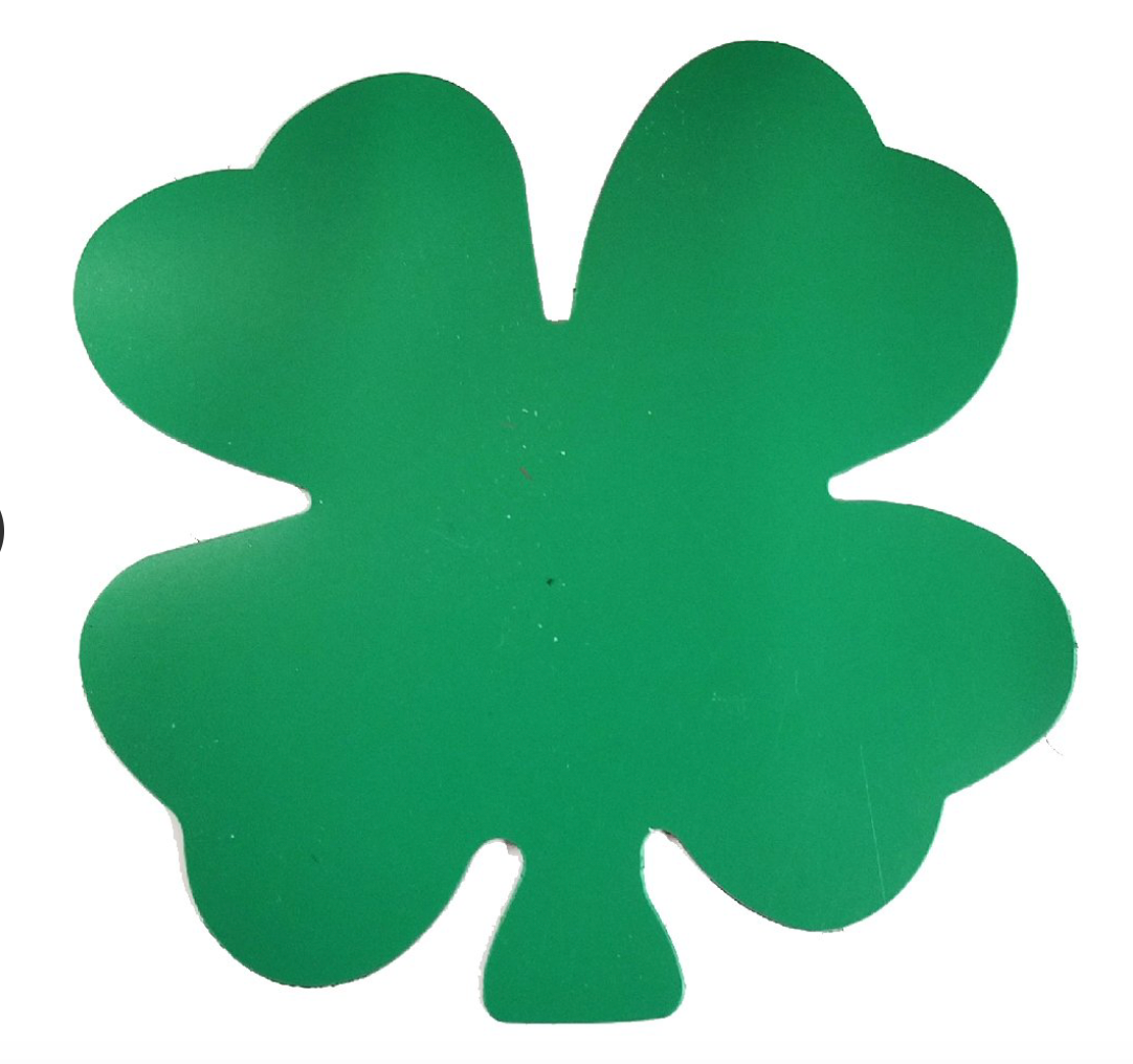 Die-Cut Magnetic - Small Assorted Four Leaf Clover