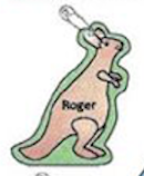 SHAPES ETC.  Large Notepad - Kangaroo