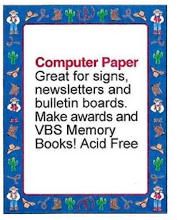 SHAPES ETC. Stationery Set - Western