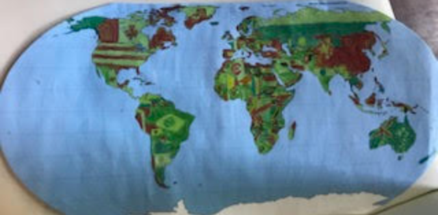 SHAPES ETC. Unlabeled World- Practice Map