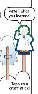 SHAPES ETC. Large Notepad - Scientist
