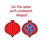 SHAPES ETC. Small Cut-Out Set - Christmas