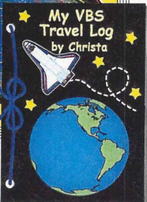 SHAPES ETC. Mini Notepad - Space Shuttle