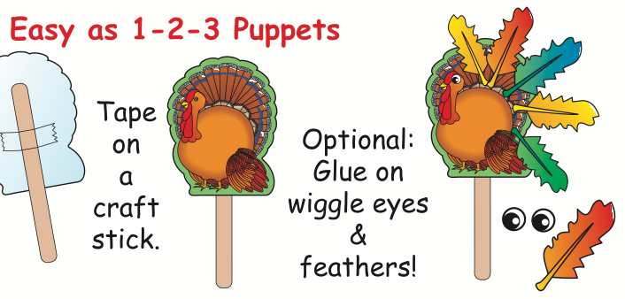 SHAPES ETC. Mini Notepad Set - Thanksgiving